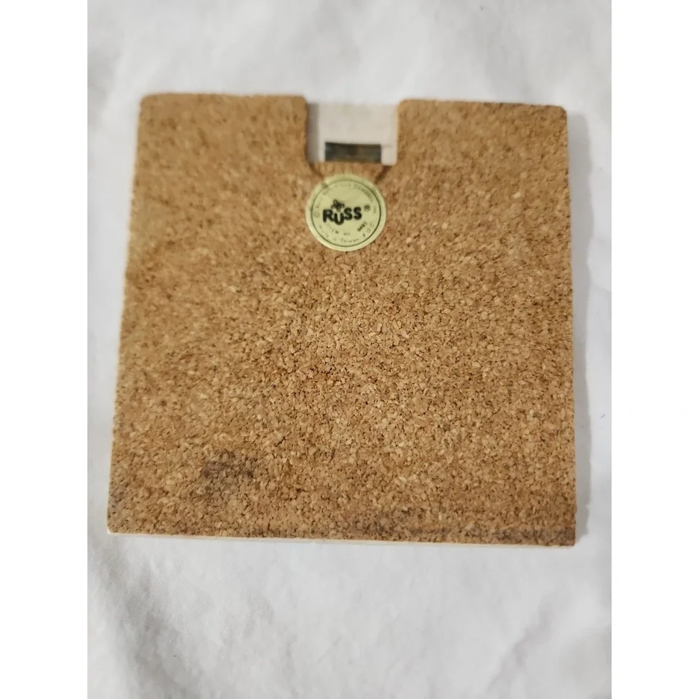 Vintage‎ Russ Trivet Tile Teddy Bear Cottagecore